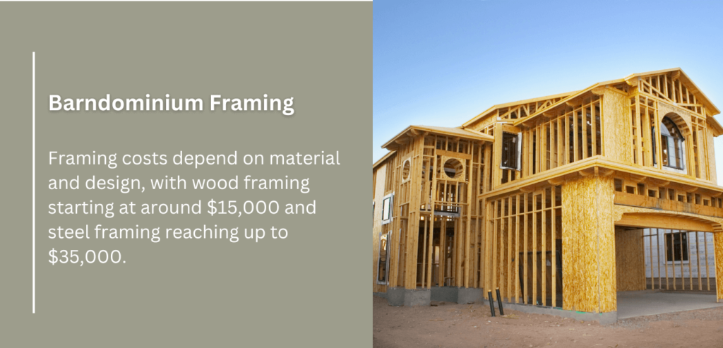 Image of band-in-mold framing, highlighting cost differences between wood and steel framing for barndominiums in Idaho.