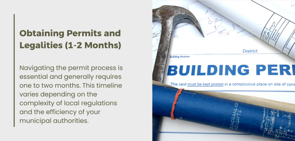 Image of a building permit application, highlighting the importance of navigating local regulations for construction projects.
