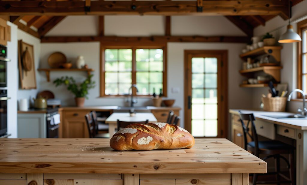Rustic Charm of Modern Farmhouse Barndominum in Idaho