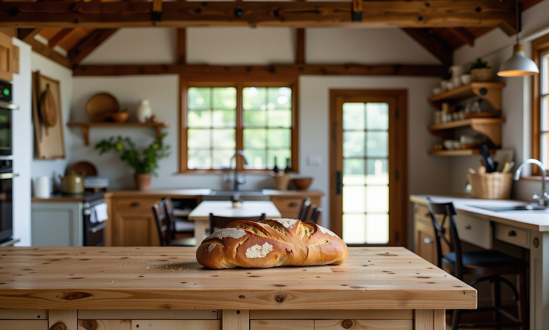 Rustic Charm of Modern Farmhouse Barndominum in Idaho